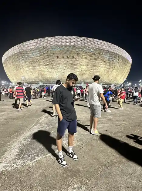 امس كانت اول مباراة احضرها في كاس العالم وشكراً كثييييير لبرايم تيكت لتوفير التذاكر في وقت قصير ومكان مميز داخل الملعب 👌😍
