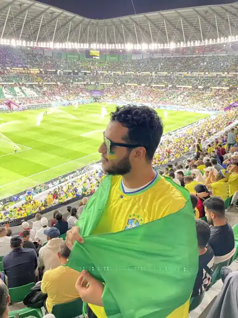 الحلم صار حقيقه كاس العالم حضوره بفضل الله ثم برايم تيكت الي انقذنا شكررا والحمد لله 🇧🇷💚